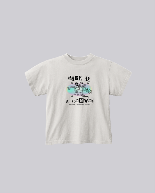 Kids “Life is a Canvas” Tee